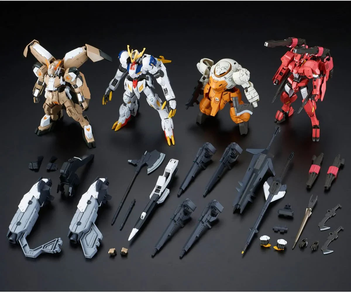 GUNDAM - HGUC 1/144 - IBO Tekkadan Complete Set - Premium Bandai
