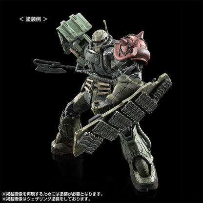 GUNDAM - HG 1/144 Zaku II F LeSean Custom et Zaku II LeSean Custom Unidentified (RFV) - Premium Bandai