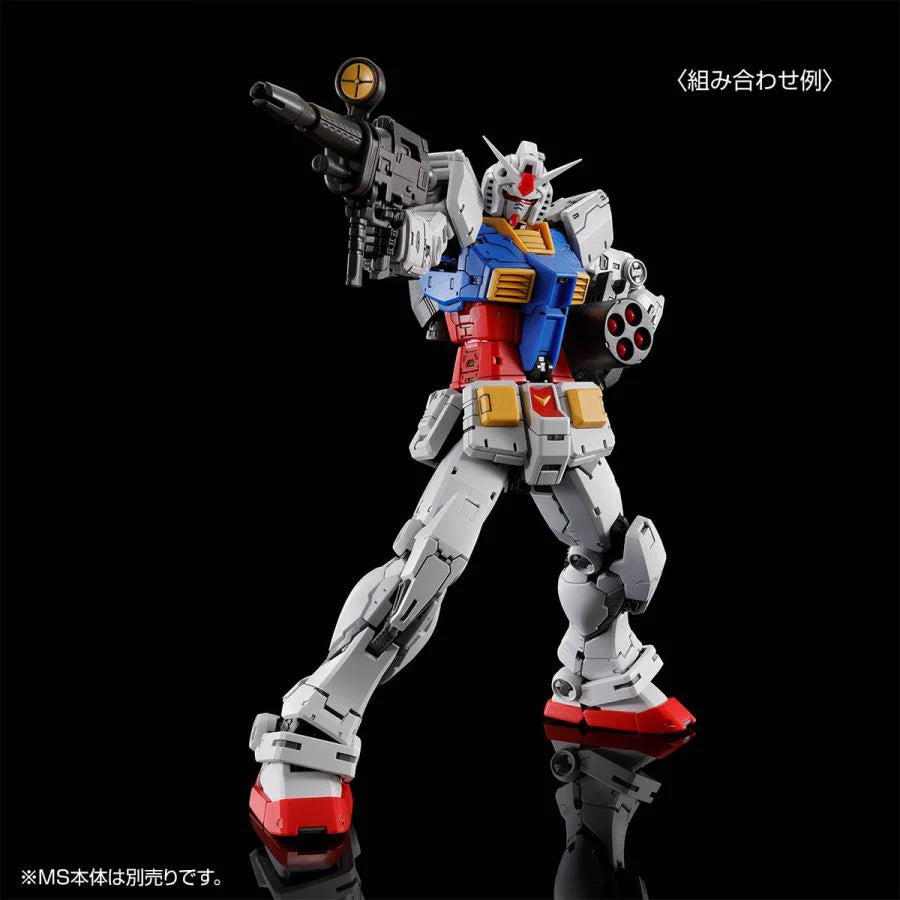 GUNDAM - Weapon Set pour RG 1/144 RX-78-2 Gundam Ver.2.0 - The Gundam Base Limited